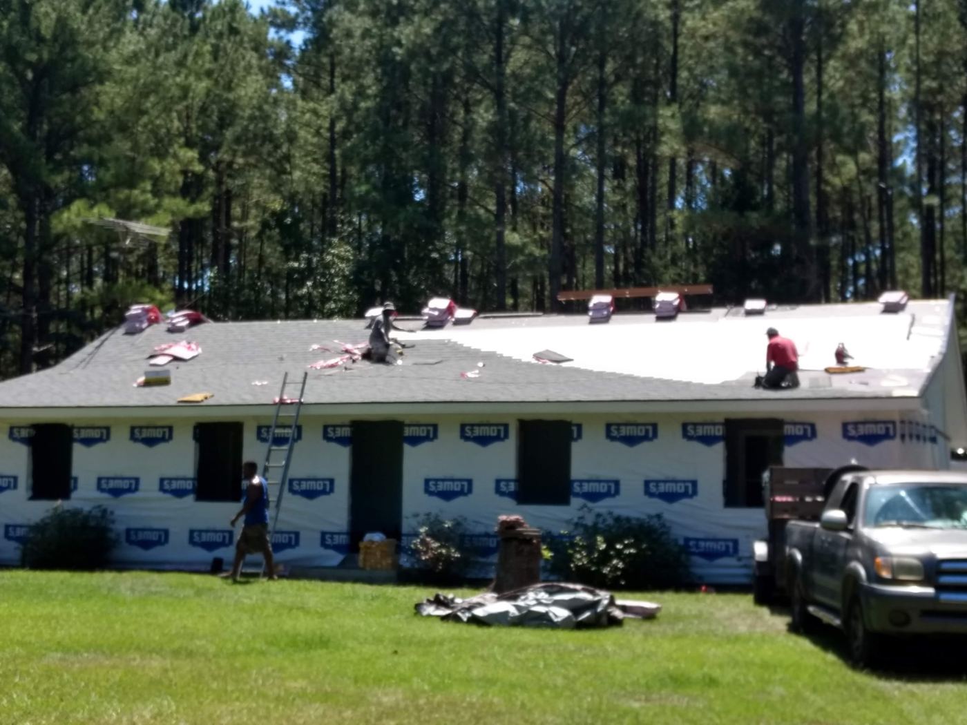 Roofing project photo