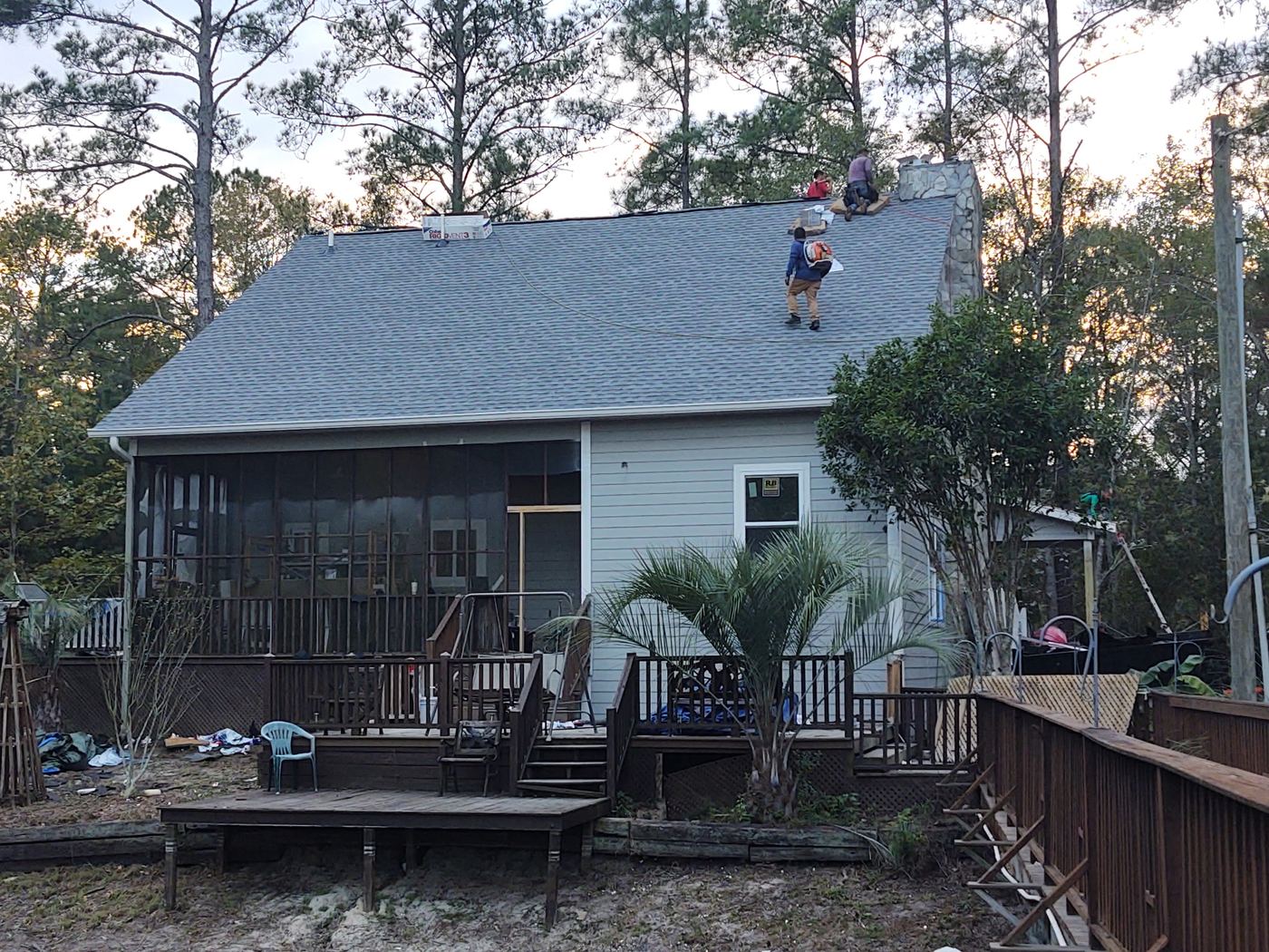 Roofing project photo