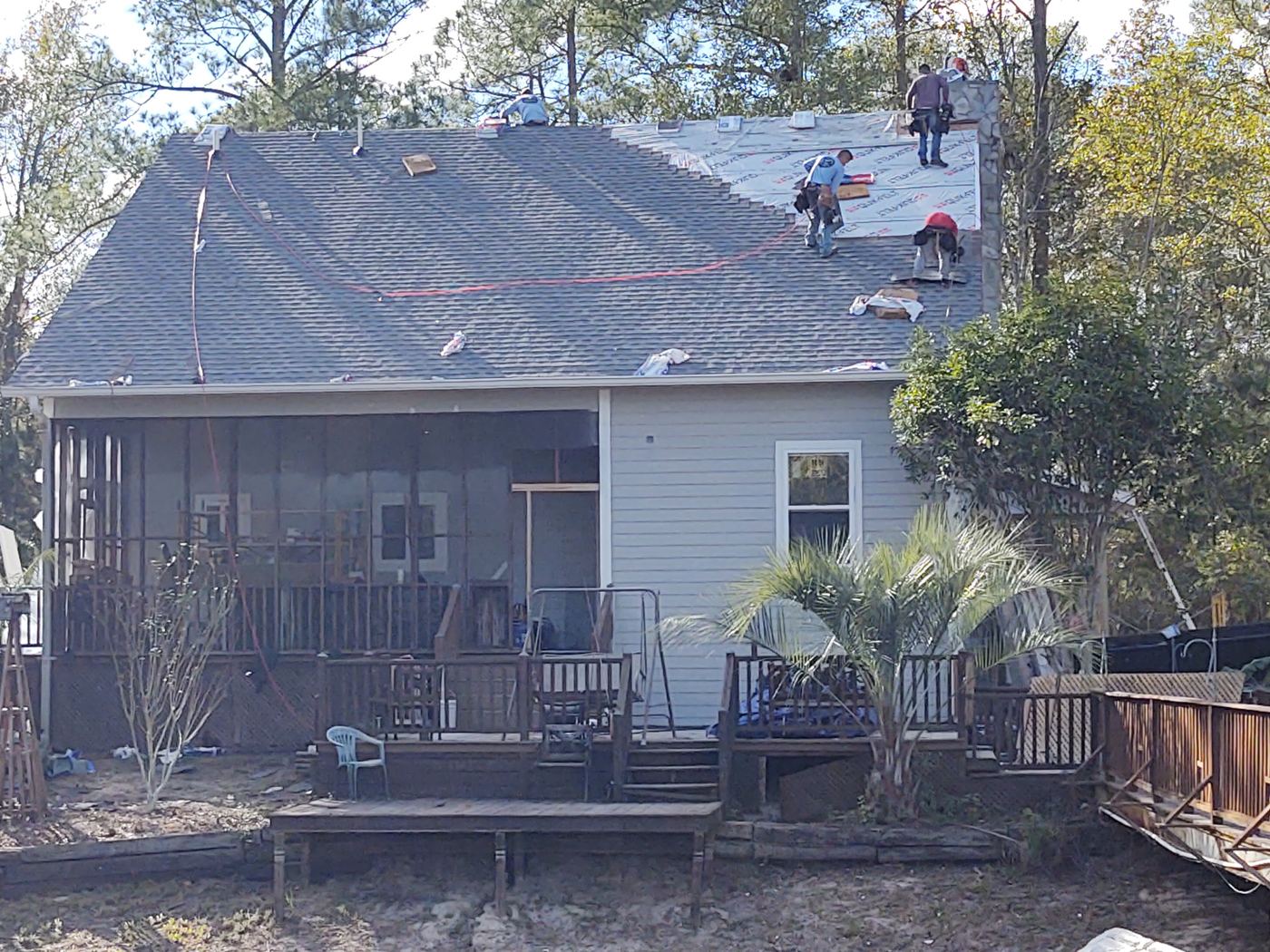 Roofing project photo